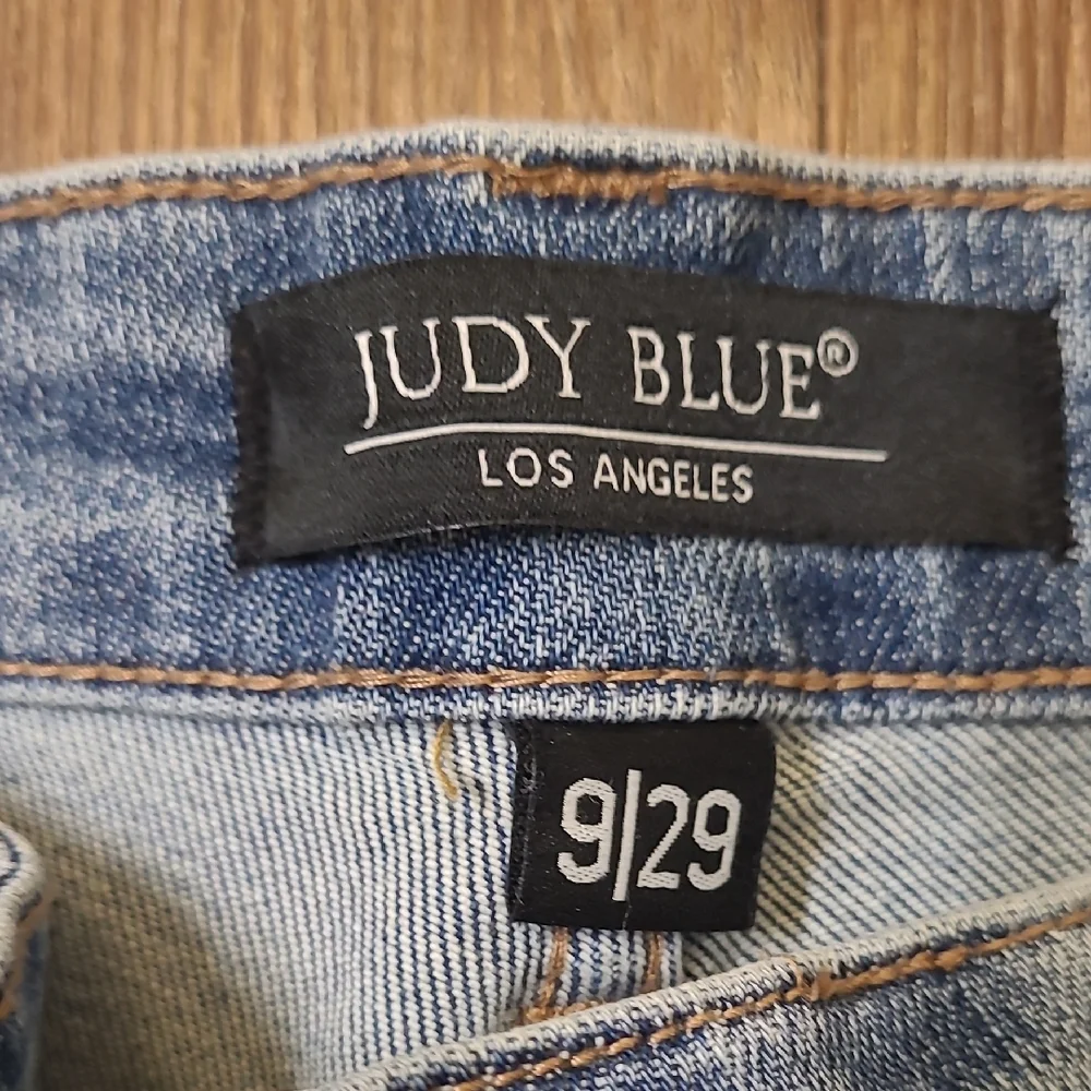 Judy‎ Blue Light Blue Paisley Boyfriend Jeans